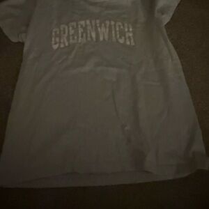 Brandy Melville Gray Greenwich Tee